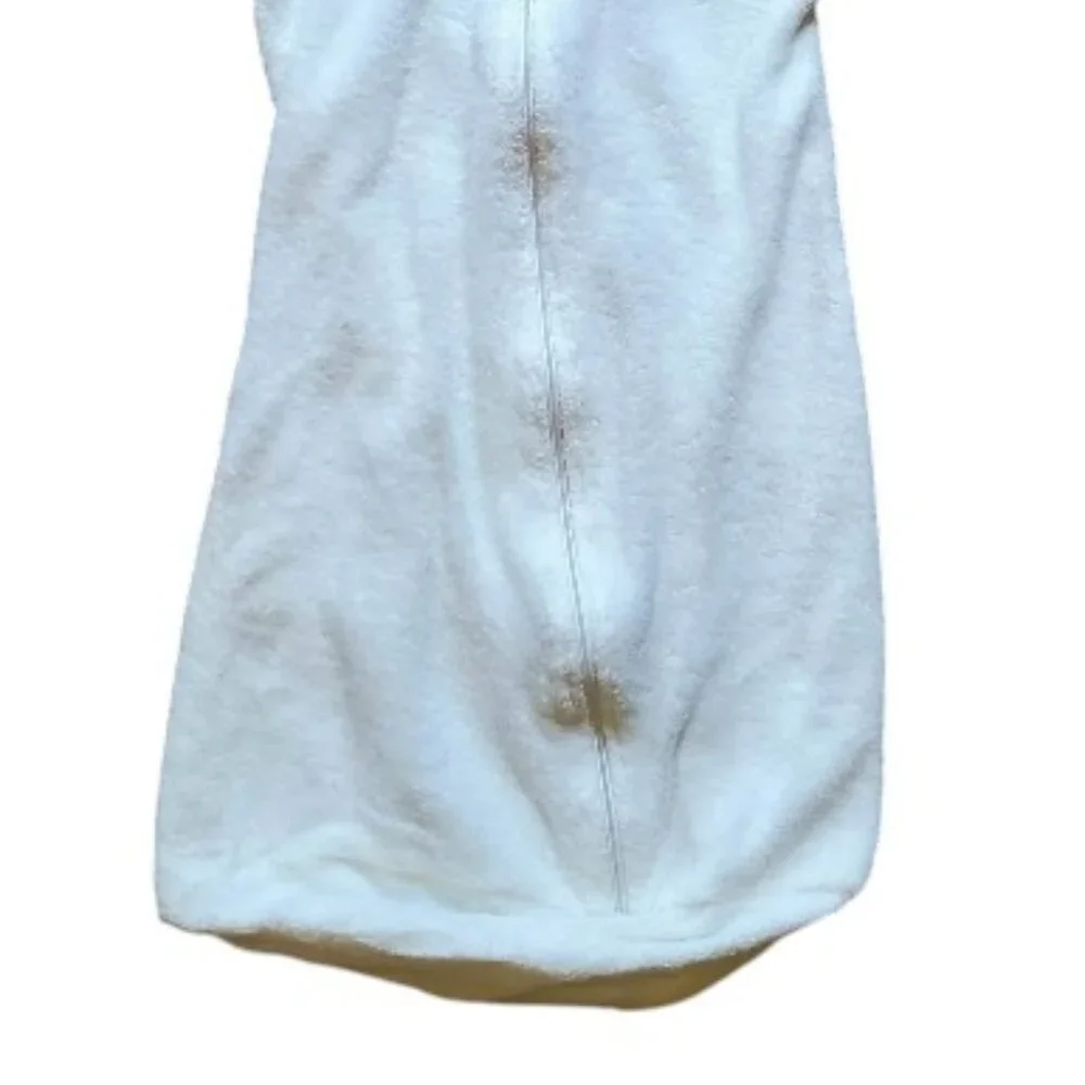 Kissy Kissy Terry Cloth Hooded Bath Sack Size 0 Small